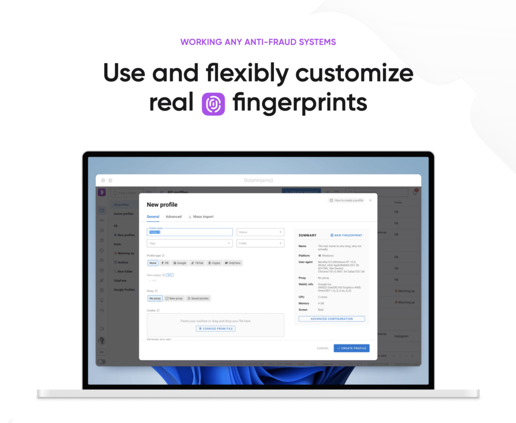 Dolphin{anty} Antidetect Browser: Online Privacy and ProxyTee Integration