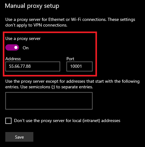 Simple Guide to Set Up a Proxy on Windows 10