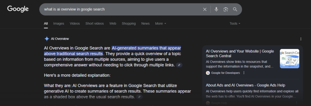 How to Turn Off AI Overview in Google Search - What Is AI Overview
